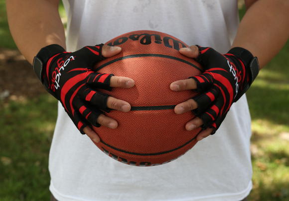 Tiger Red Touch Gloves